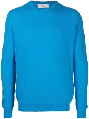 Кашмирен пуловер Pringle Of Scotland синьо