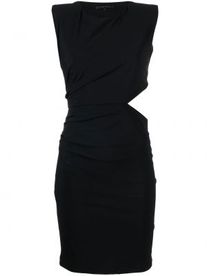 Асиметрична мини рокля Patrizia Pepe черно