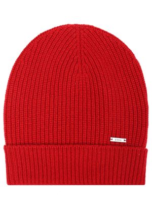 Кашемировая шапка Kiton красная