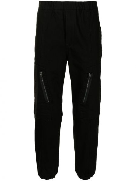 Pantalones ajustados con bolsillos Emporio Armani negro