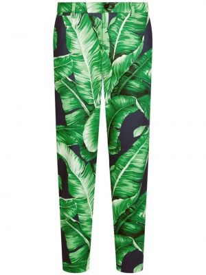 Παντελόνι με σχέδιο Dolce & Gabbana πράσινο