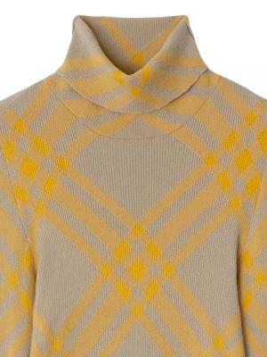 Клетчатый шерстяной свитер Burberry