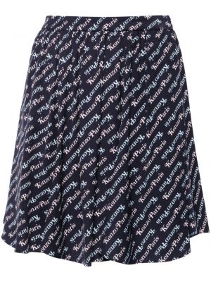 Modré mini sukně Kenzo