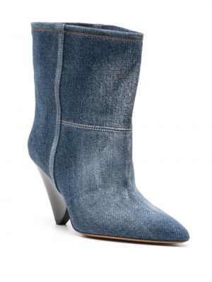 Kotníkové boty Isabel Marant modré