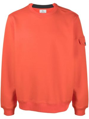 Sweatshirt mit print Woolrich orange