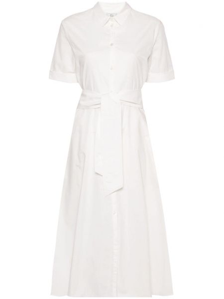 Φόρεμα Woolrich λευκό