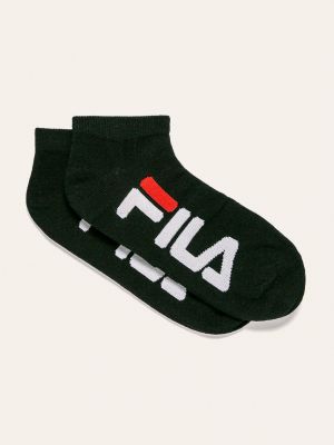 Чорапи за жартиери Fila черно