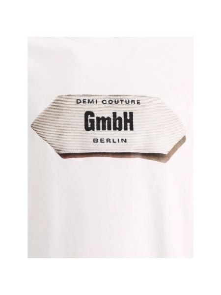 Camiseta de algodón Gmbh blanco