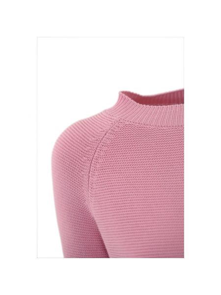 Jersey de algodón de tela jersey Max Mara Weekend rosa