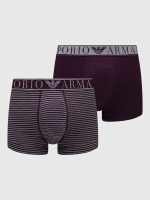 Боксерки Emporio Armani Underwear виолетово