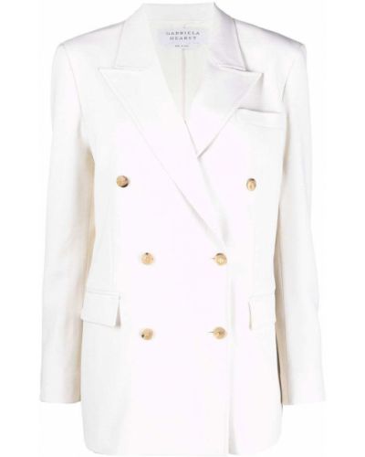 Lang blazer Gabriela Hearst hvit