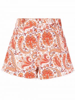 Jeansshorts Etro orange