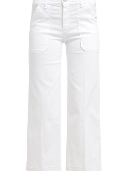 Białe jeansy dzwony Cimarron