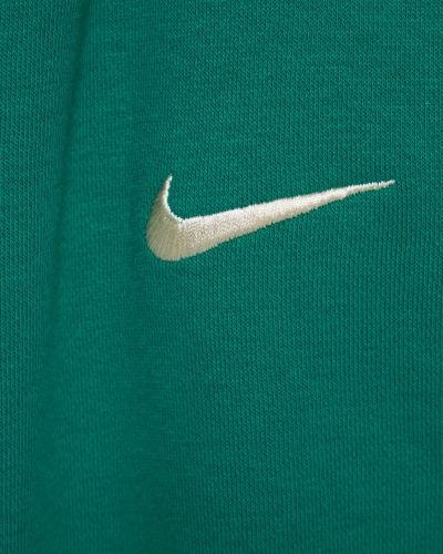 Pantaloni sport din bumbac Nike verde