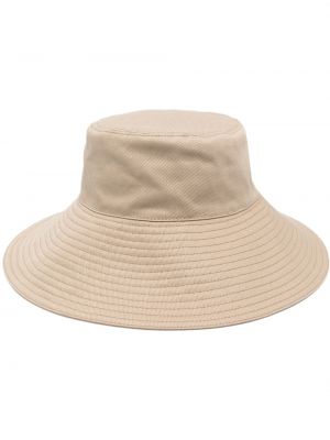 Medvilninis siuvinėtas kepurė Miu Miu