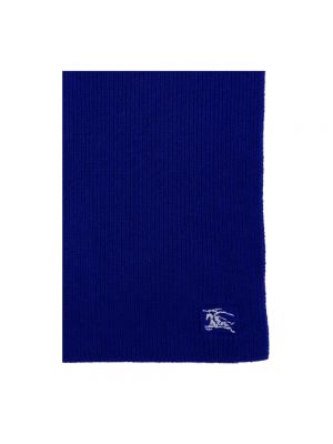 Schal mit stickerei Burberry blau