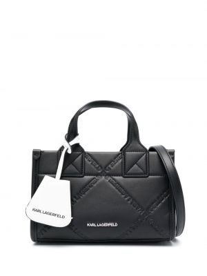 Shopper kabelka Karl Lagerfeld černá