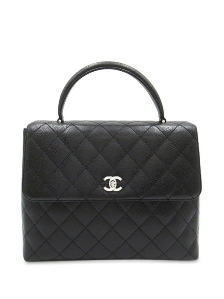 Top Chanel Pre-owned schwarz