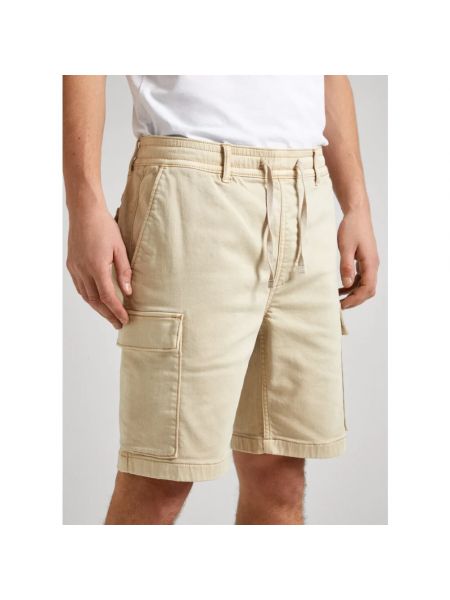 Cargo shorts Pepe Jeans beige