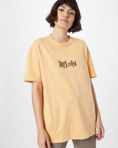 Marškinėliai Drykorn oranžinė