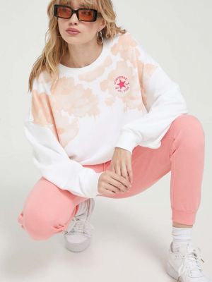 Sportovní kalhoty Converse růžové