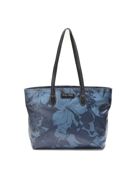 Shopper handtasche Miu Miu Pre-owned blau