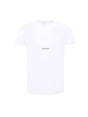 Koszulka Saint Laurent biała