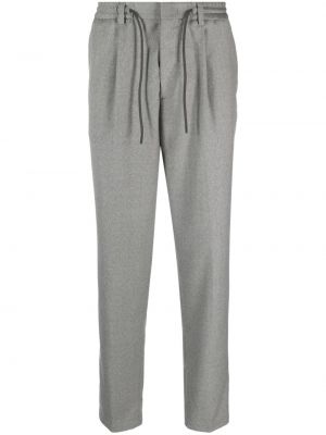 Pantaloni dritti di lana Manuel Ritz grigio