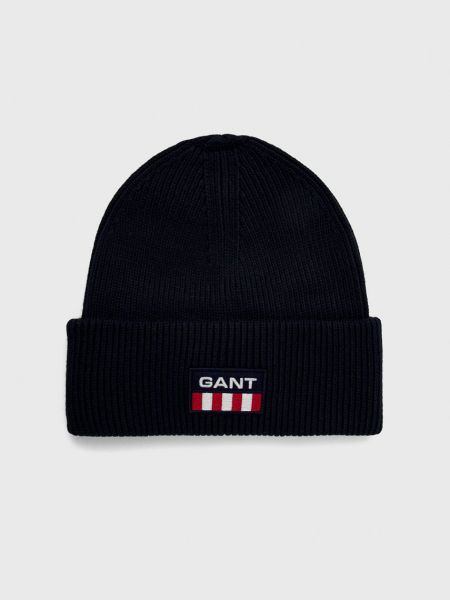 Dzianinowa czapka Gant szara