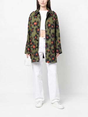 Květinový krátký kabát s potiskem Kenzo
