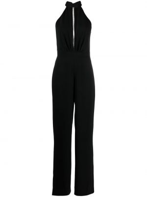 Krystaller jumpsuit med brede ben Nuè svart