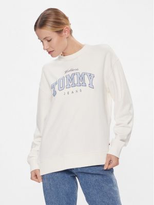 Bluză Tommy Jeans alb