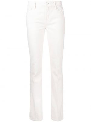 Jeans bootcut large Frame blanc