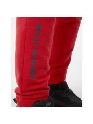 Pantalones de chándal Helly Hansen rojo