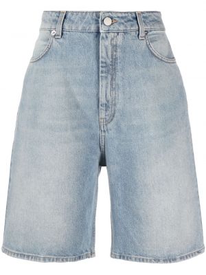 Bombažne kratke jeans hlače Loulou Studio