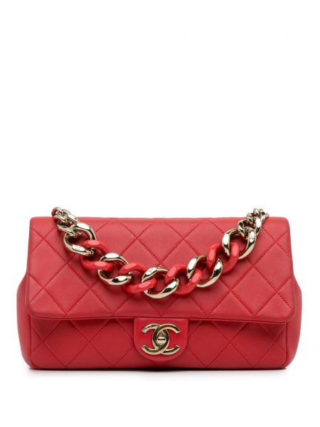 Elegant brosche Chanel Pre-owned rot