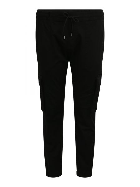 Pantalon cargo Calvin Klein Jeans Plus noir