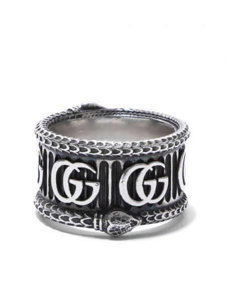 Stříbrný prsten Gucci Pre-owned stříbrný