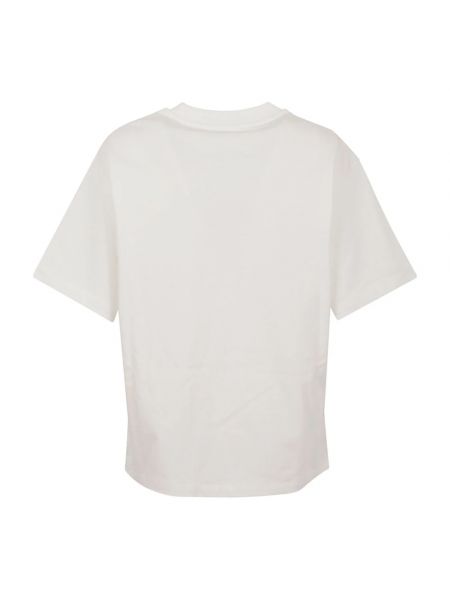 Camiseta de algodón de tela jersey Jil Sander blanco