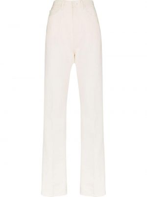 Jeans dritti Made In Tomboy, bianco