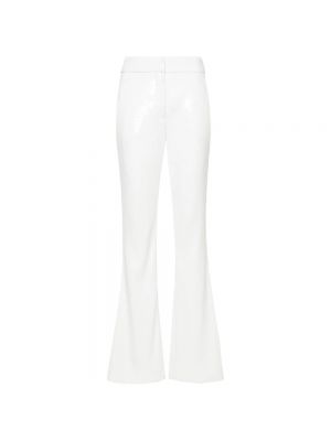Białe spodnie relaxed fit Genny