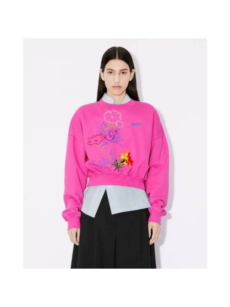 Jersey sweatshirt Kenzo pink