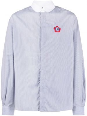 Ριγέ πουκάμισο με κέντημα Kenzo