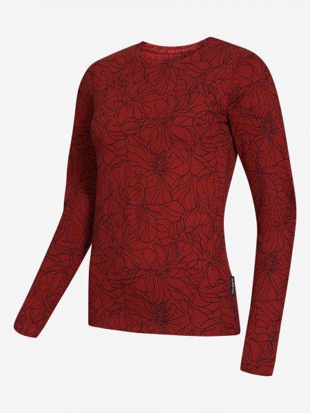 Tričko s dlhými rukávmi Alpine Pro červená