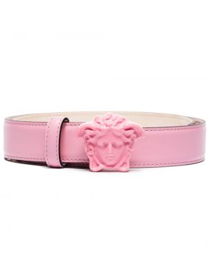 Cintura con fibbia Versace rosa