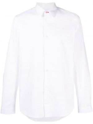 Bavlnená košeľa na gombíky Ps Paul Smith - biela