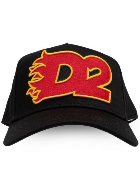 Broderet cap Dsquared2 sort