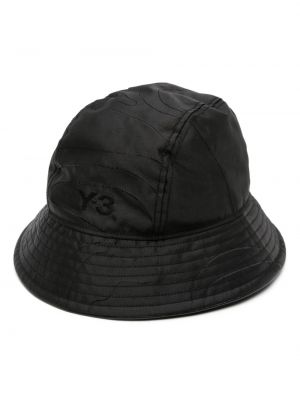 Cepure ar izšuvumiem Y-3 melns