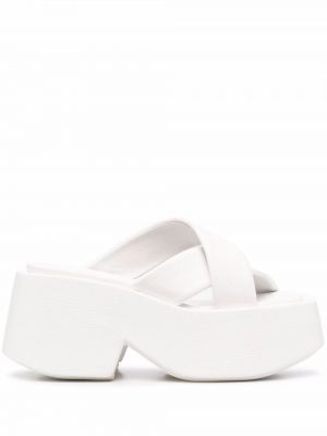 Platvorm sandaalid Marsell valge