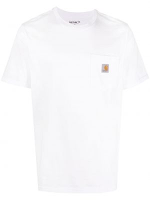 Tricou din bumbac Carhartt Wip alb